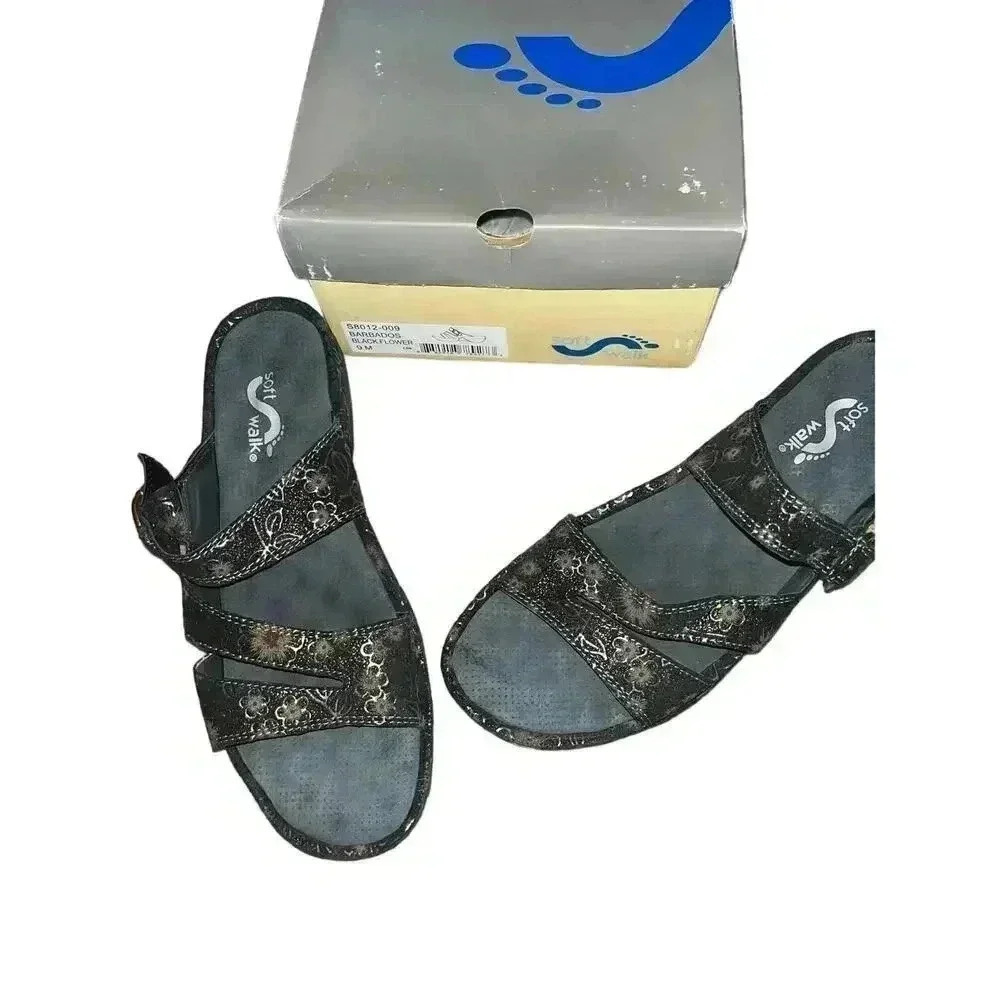 SOFT WALK COMFORT SANDALS size 9